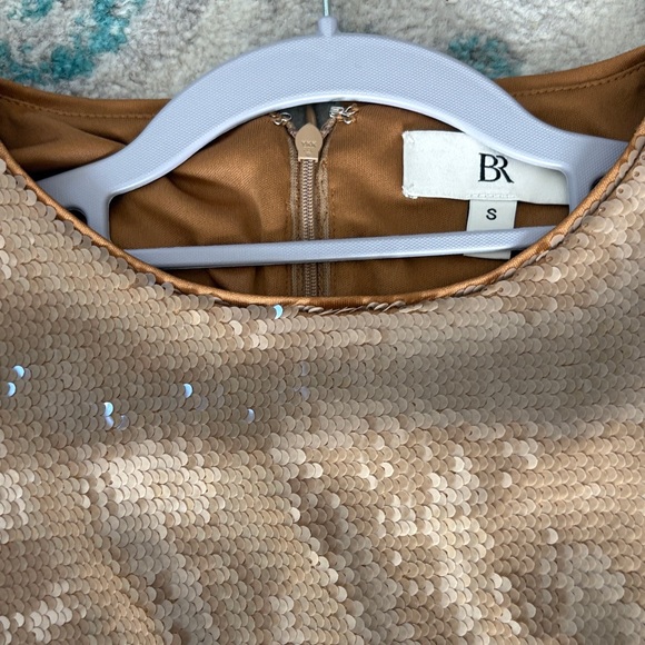 Banana Republic Elegant Long Sleeve Dress in Deep Brown - Picture 3 of 5